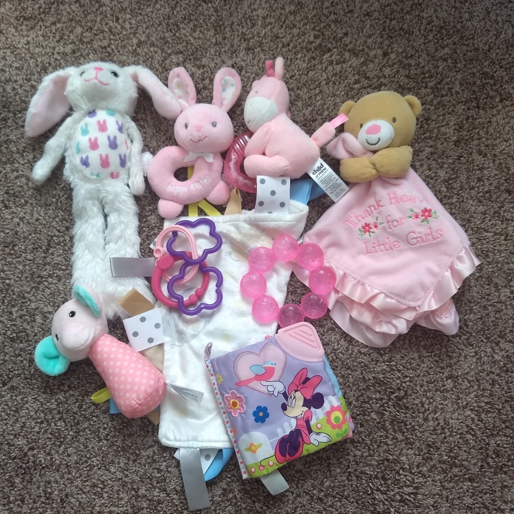 Lot of Girls Baby Toys
